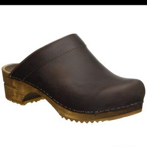 Sanita Chrissy Wooden Clog